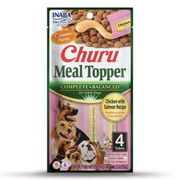 Inaba Churu Meal Topper Chicken With Salmon Recipe For Adult Dogs  4 Tubes