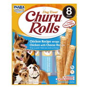 Inaba Churu Rolls Chicken Recipe Wraps Chicken With Cheese Recipe Dog Treat  8 Sticks