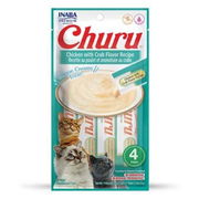 Inaba Churu Chicken With Crab Flavor Recipe Cat Treat  4 Tubes