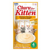 Inaba Churu For Under Age One Kitten Chicken Recipe Cat Treat  4 Tubes