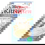 Inaba Churu For Under Age One Kitten Tuna Recipe Cat Treat  4 Tubes