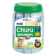 Inaba Churu Nourish Tuna Recipe + Chicken Recipe Cat Treats  50 Tubes