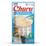 Inaba Churu Tuna With Scallop Recipe Cat Treat  4 Tubes