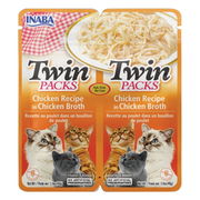 Inaba Twin Packs Chicken Recipe In Chicken Broth For Cats  1 Pack