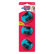 Kong Squeezz Action Squeaker Toy For Dogs - Balls 3 X Medium