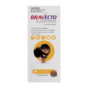 Bravecto For Toy Dogs 2-4.5kg (Yellow) 4 Chews