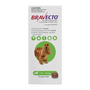 Bravecto For Medium Dogs 10-20kg (Green) 4 Chews