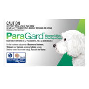 Paragard Broad Spectrum Wormer For Dogs 5 Kg 100 Tablet