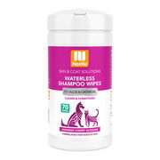 Nootie Waterless Shampoo Wipes With Aloe & Oatmeal For Dogs & Cats - Japanese Cherry Blossom 70 Wipes
