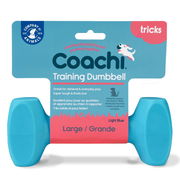 Company Of Animals Coachi Tricks Training Dumbbell For Dogs Light Blue - Large 1 Piece