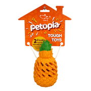 Petopia Ultra Tough Dog Toy Pawsome Pineapple  1 Pack