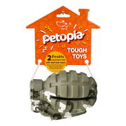 Petopia Ultra Tough Dog Toy Hand Grenade  1 Pack