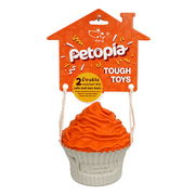 Petopia Ultra Tough Dog Toy Pup Cake  1 Pack