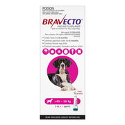 Bravecto Spot On For X-Large Dogs (40 - 56 Kg) Pink 1 Pack