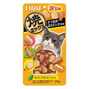 Ciao Soft Bits Mix Tuna And Chicken Fillet With Dried Bonito Scallop And Squid Flavor  25 Gm