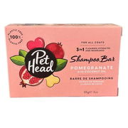 Pet Head 3 In 1 Pomegranate Fragrance Shampoo Bar For Dogs  85 Gm Pet Talk