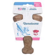 Benebone Wishbone Bacon Chew Toy For Puppy Small 1 Piece