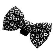 Cocopup London Bow Tie For Dogs Black Leopard 1 Piece