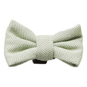 Cocopup London Bow Tie For Dogs Sage Tweed 1 Piece