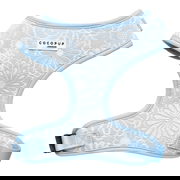 Cocopup London Adjustable Neck Harness For Dogs Baby Blue Flower 1 X Medium