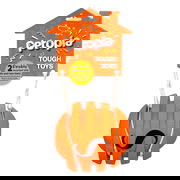 Petopia Ultra Tough Dog Toy Zesty Orange Large 1 Pack Pet Talk