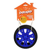 Petopia Ultra Tough Dog Toy Crazy Tyre Large 1 Pack Pet Talk