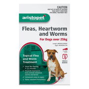 Aristopet Spot-On Treatment For Dogs Over 25 Kg (Red) 6 Pack (Exp: 11/2025)