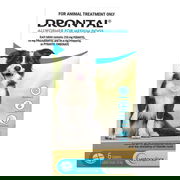 Drontal Wormers Tabs For Dogs 10kg (Aqua) 6  Tablets  - 15% Off (Exp: 01/2026)