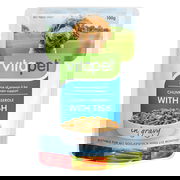 Vitapet Chunky Casserole With Fish In Gravy Wet Dog Food 100gm 12 Pack