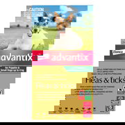 Advantix For Small Dogs & Pups Up To 4kg (Green) 12 Pack