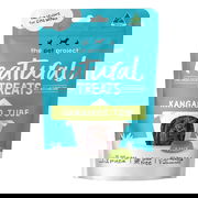 The Pet Project Natural Treats - Kangaroo Tube  4 Pack