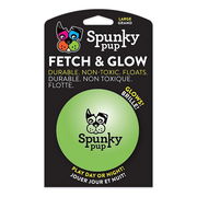 Spunky Pup Fetch & Glow Ball Large (9 Cm) 3 Pack Pet Talk