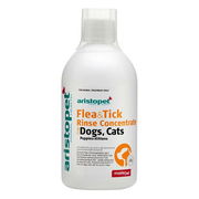 Aristopet Flea & Tick Rinse Concentrate For Dogs, Cats, Puppies & Kittens  500 Ml