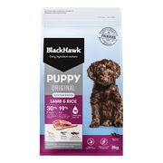 Black Hawk Original Puppy Medium Breed Lamb & Rice Dry Dog Food  20 Kg