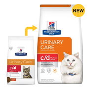 Hill's Prescription Diet C/D Multicare Stress Urinary Care With Chicken Dry Cat Food  1.8 Kg Pet Talk