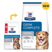 Hill's Prescription Diet Derm Complete Environmental/Food Sensitivities Rice & Egg Recipe Dry Dog Food  10.8 Kg