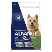 Advance Adult Small Breed Lamb With Rice Dry Dog Food  8 Kg