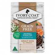 Ivory Coat Grain Free Adult All Breeds Salmon & Ocean Fish Dry Dog Food  2 Kg
